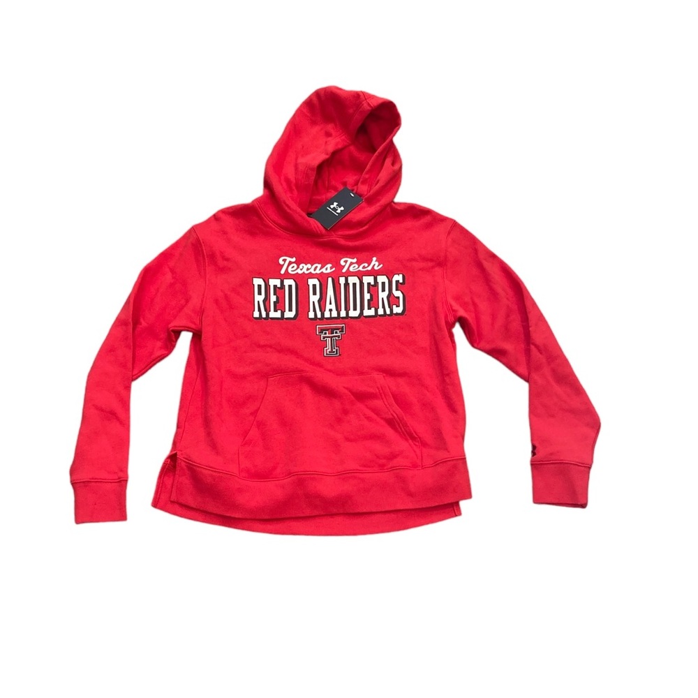 Texas Red Raiders Under Armour Women’s‎ Pullover Hoodie Sweatshirt